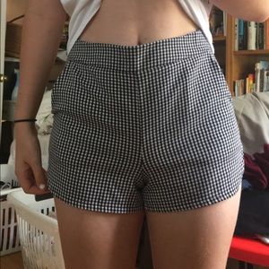 Brandy Melville gingham shorts